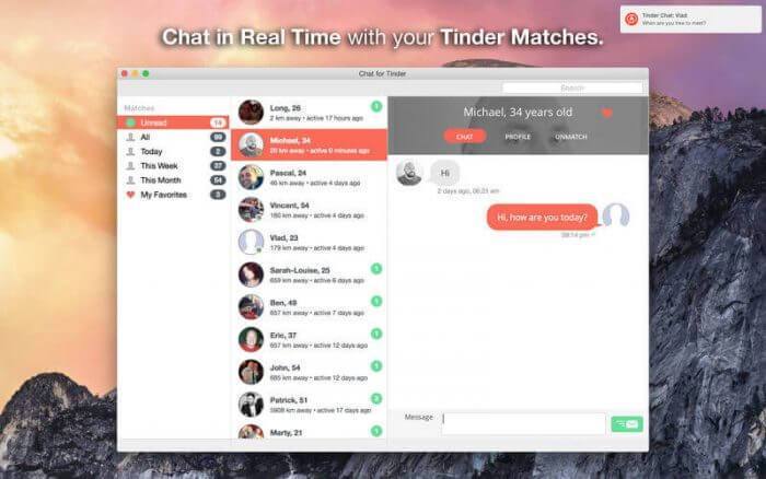 Tinder for mac pc